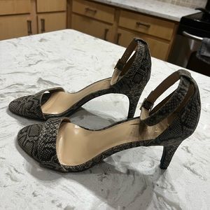 Aerosols comfort heels ankle strap size 11